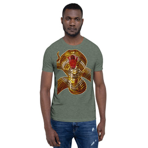 Deadly Wisdom Cobra Snake Mens 888 T-Shirt